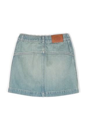 Light blue washed denim skirt GUCCI KIDS | 772132XDCTU4452